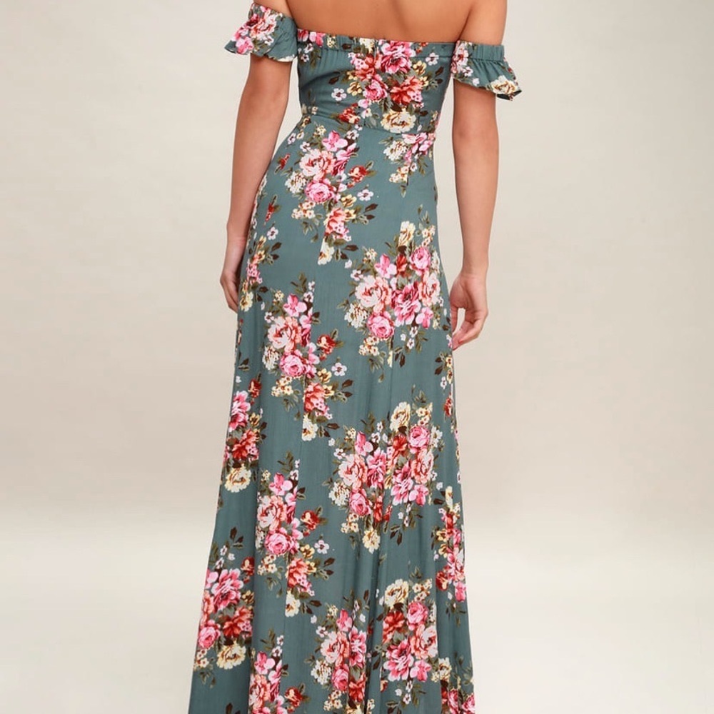 NWT Lulus Primrose Path Maxi Dress Size Medium